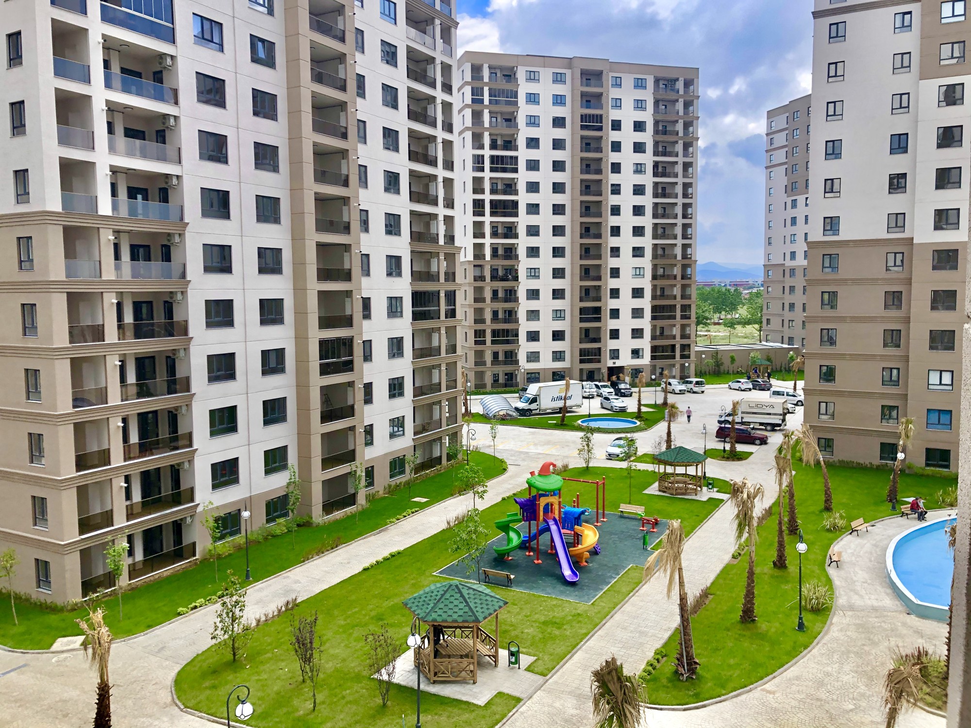Prestij Hayat Sitesi · Bloklar ve site içi genel görünüm