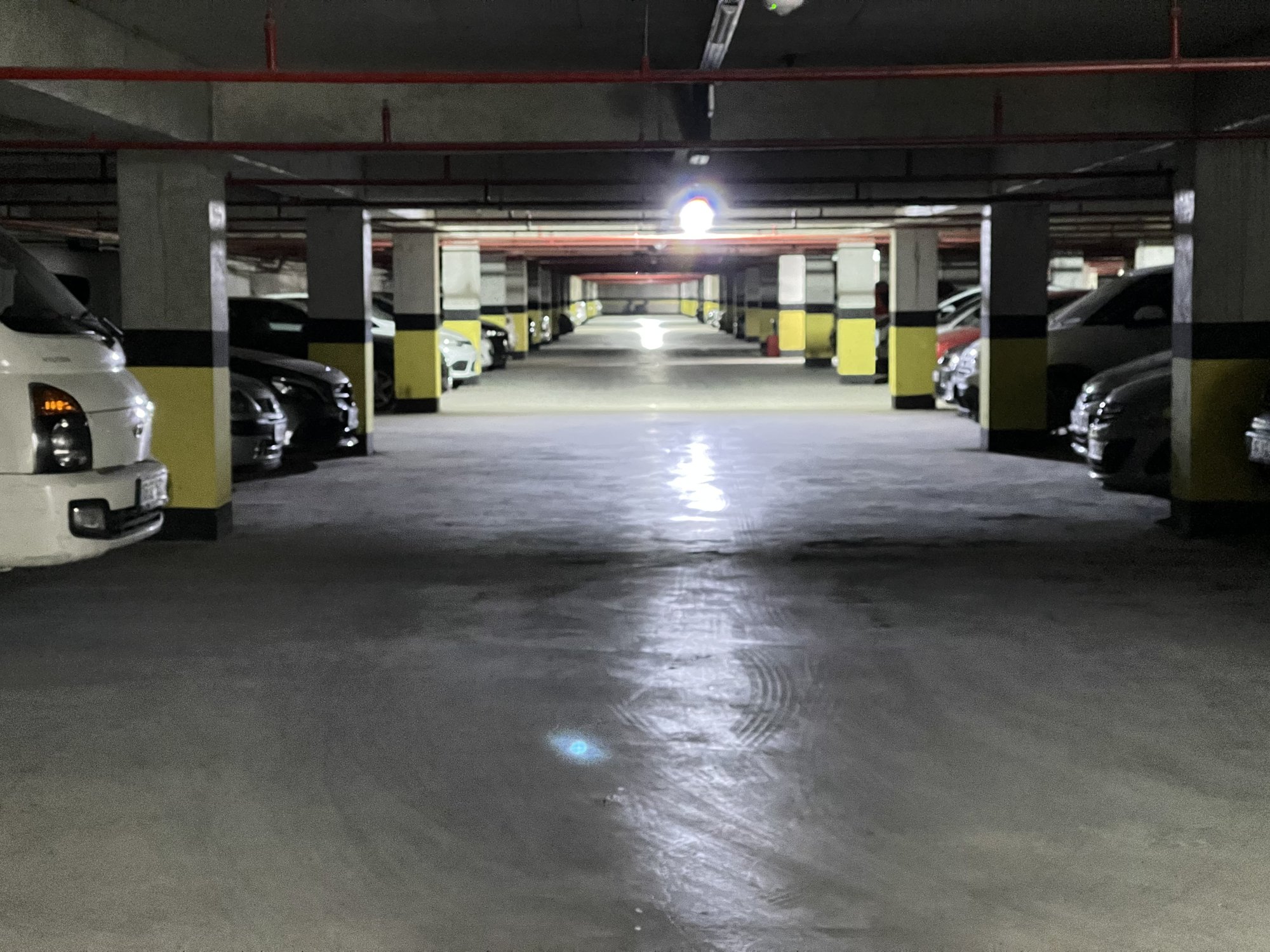 Prestij Optimum · Kapalı otopark görünümü